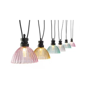 STT Lichterkette Solar Partylight Amela, 10 LEDs,4.5m,Mehrfarbig