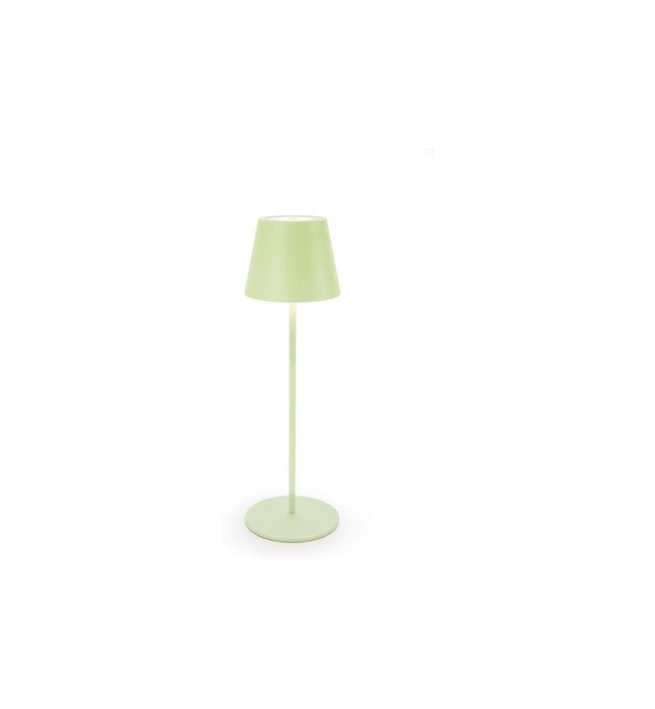 STT Lampe de table Motion USB Luna, 23 LEDs, Ø 12x38cm, Light Mint