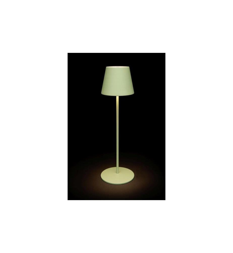 STT Lampe de table Motion USB Luna, 23 LEDs, Ø 12x38cm, Light Mint