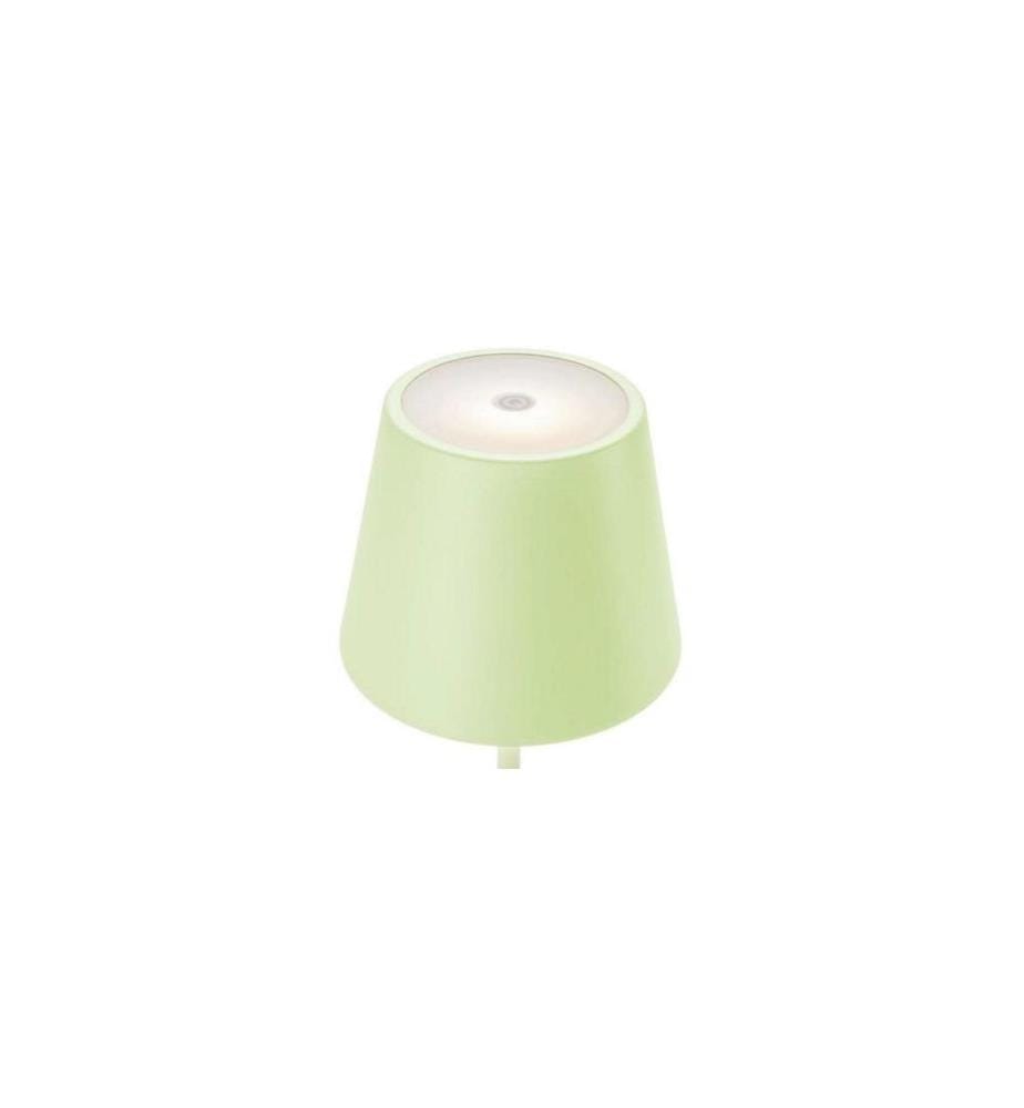 STT Lampe de table Motion USB Luna, 23 LEDs, Ø 12x38cm, Light Mint
