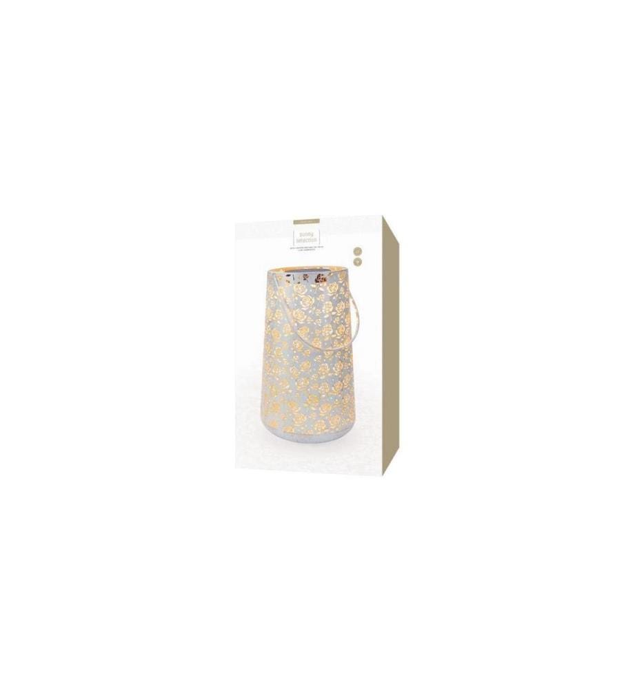 STT Lanterne Solar Antic Baccara, 46 cm, White