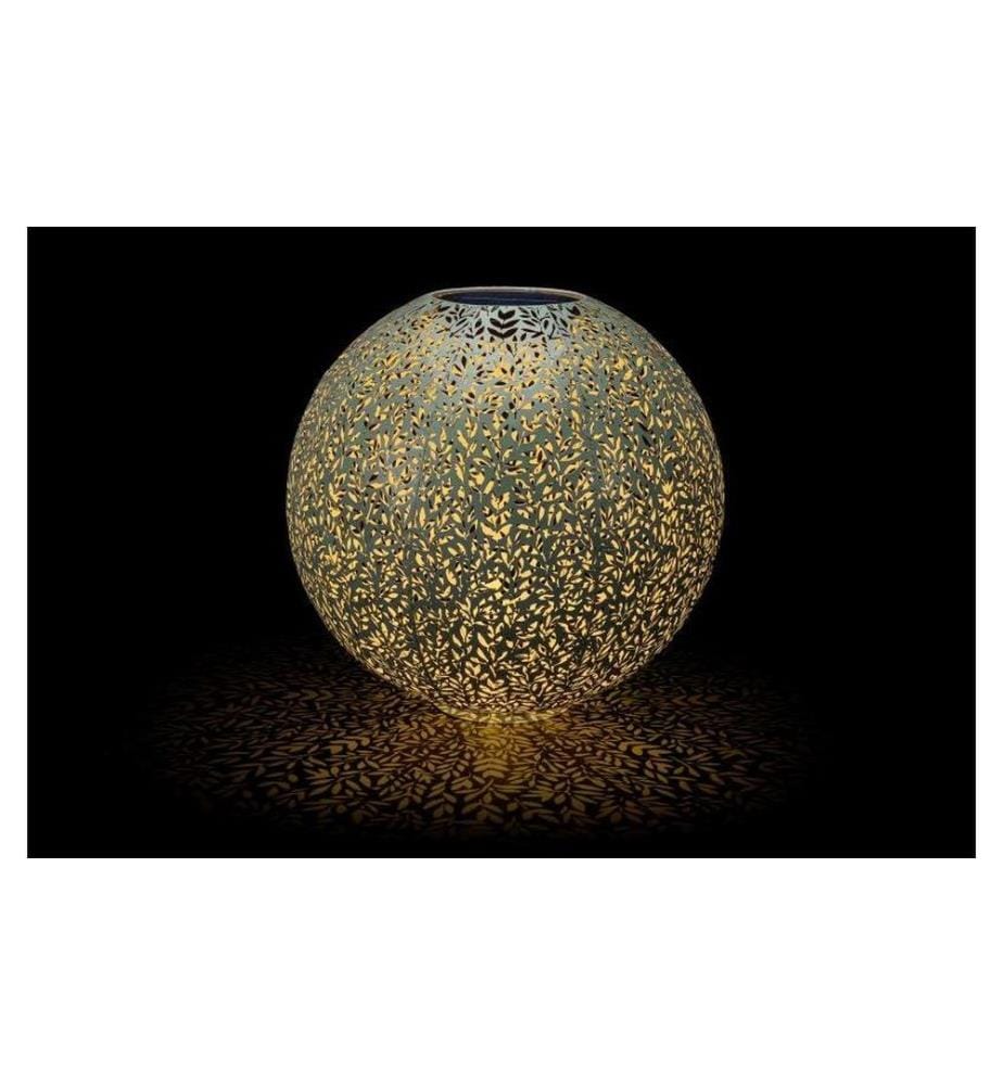 STT Windlicht Solar Antic Ball Mistral Ø 40 cm, Mint
