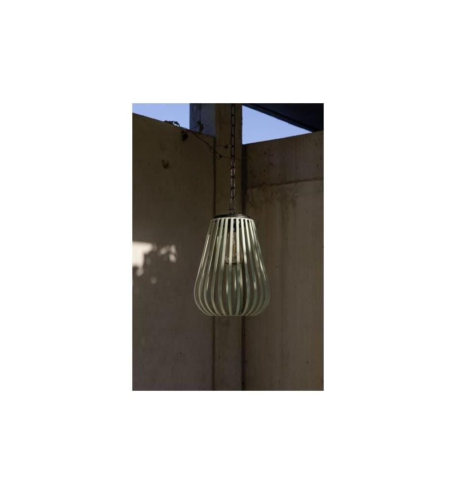 STT Lampe suspendue Monnaie industrielle solaire