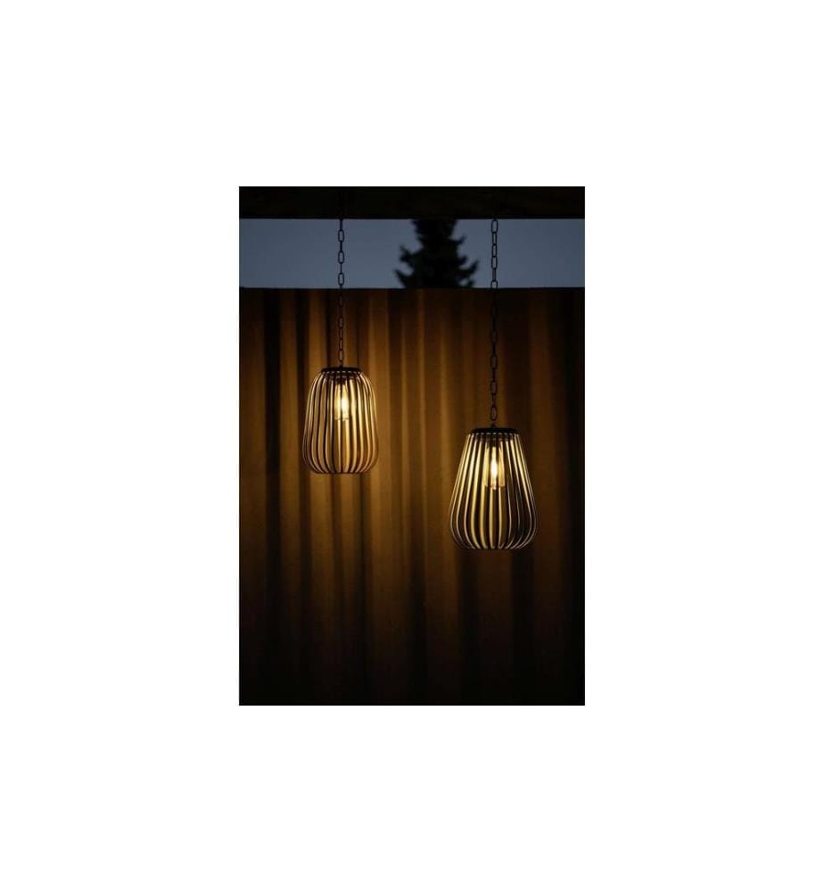STT Lampe suspendue Monnaie industrielle solaire