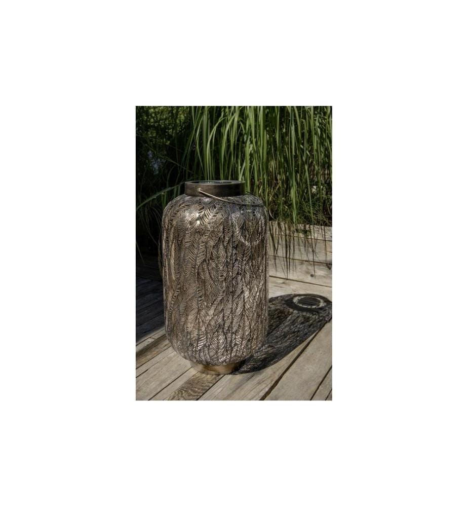 STT Laterne Solar Antic Grand Sombra Schwarz