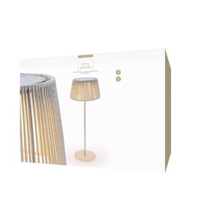 STT Lampe sur pied Lino Beige, 164 cm