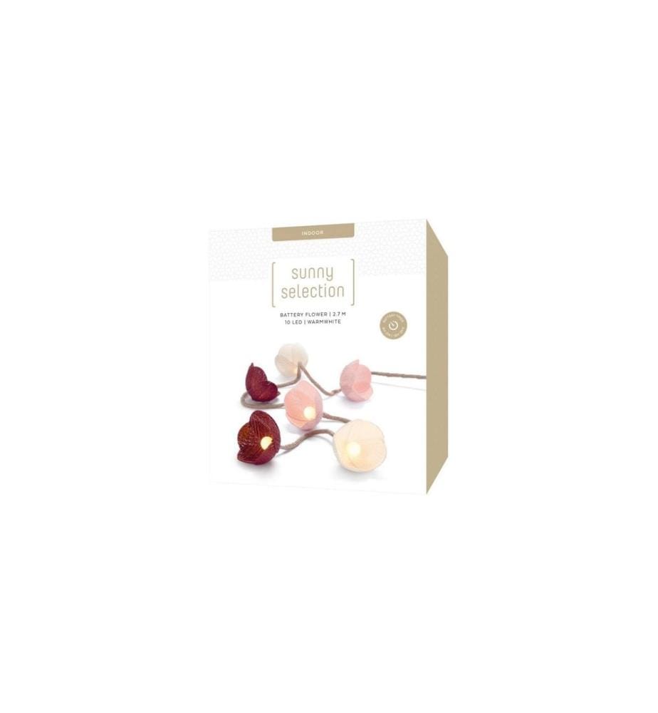STT Lichterkette Flower Mehrfarbig