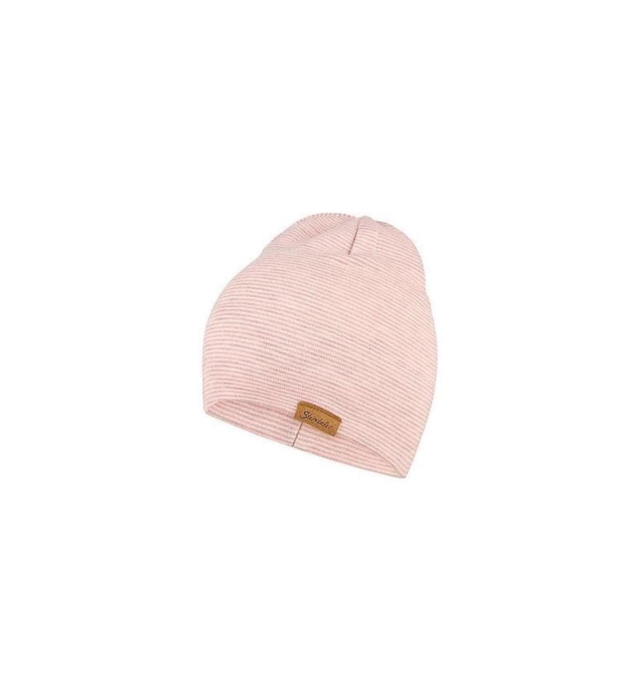 STERNTALER - Bonnet Bonnet à rayures Rose poudré mélangé Gr. 53