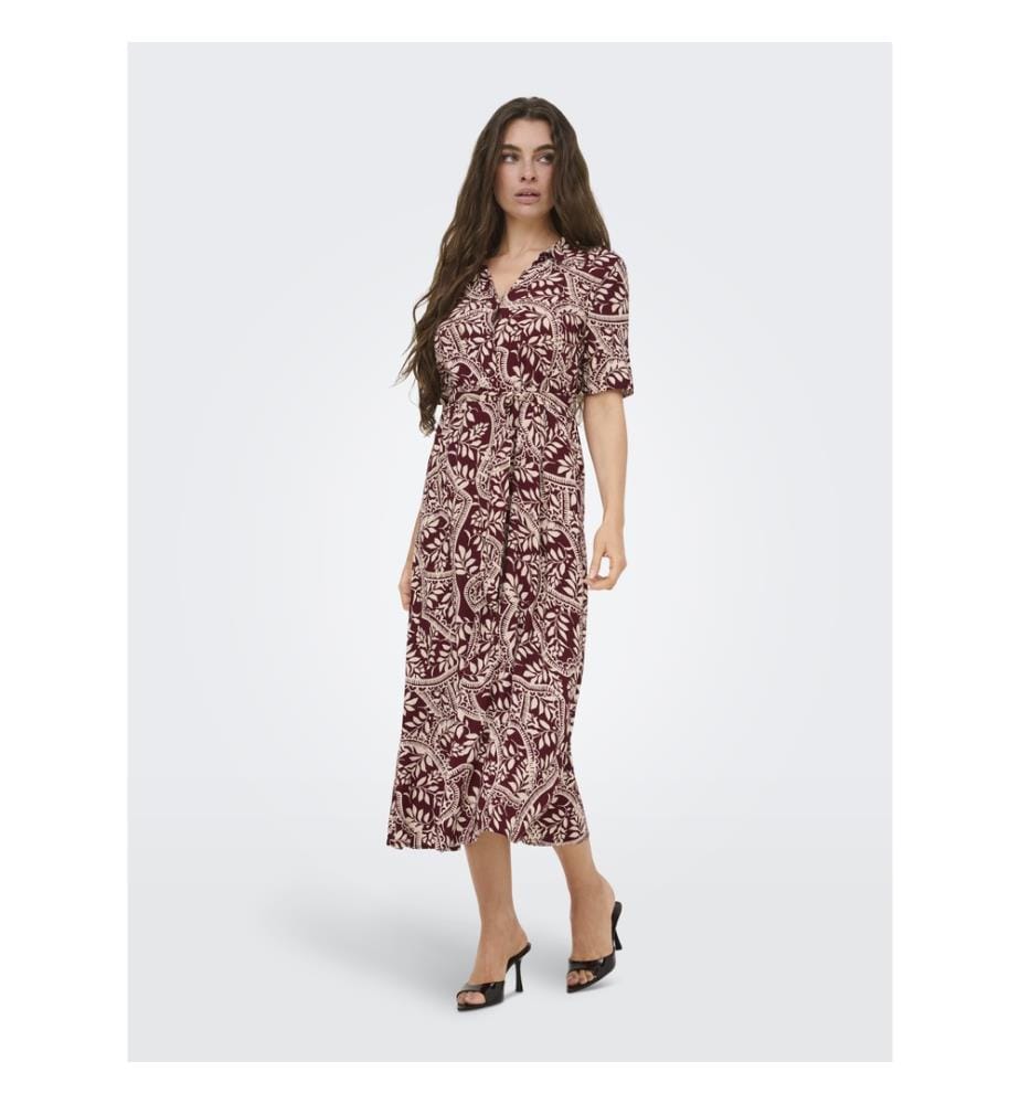 Midikleid - Windsor Wein Tapioca Aztec