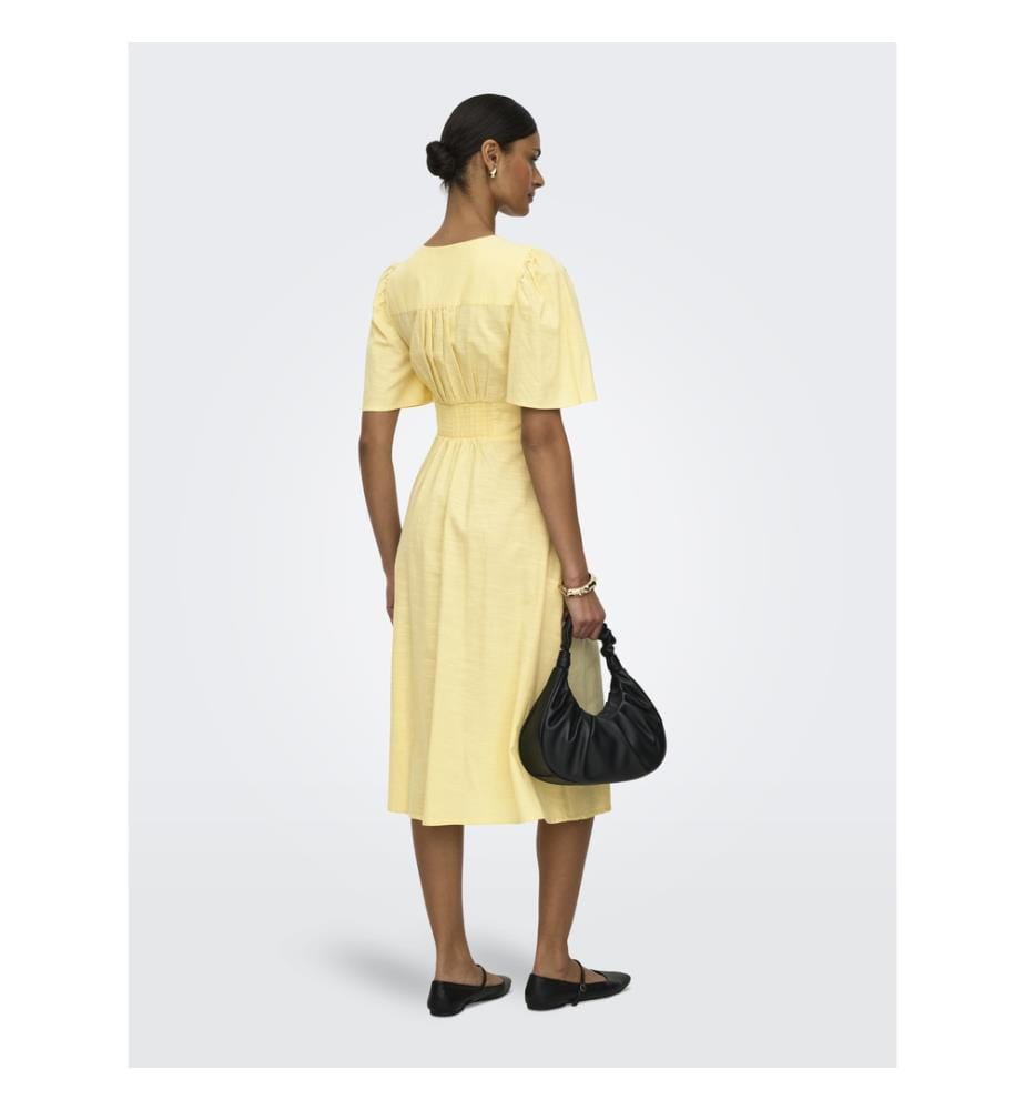 Robe midi - Double crème