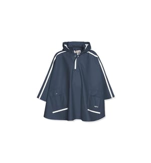 PLAYSHOES - Regenjacke langer Rücken Marine Gr. 140