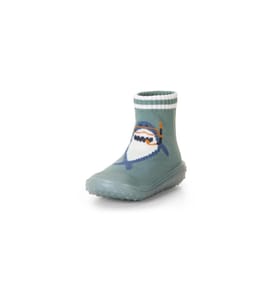 STERNTALER - Antirutsch-Socken Adventure Hai Dunkelgrün Gr. 25/26