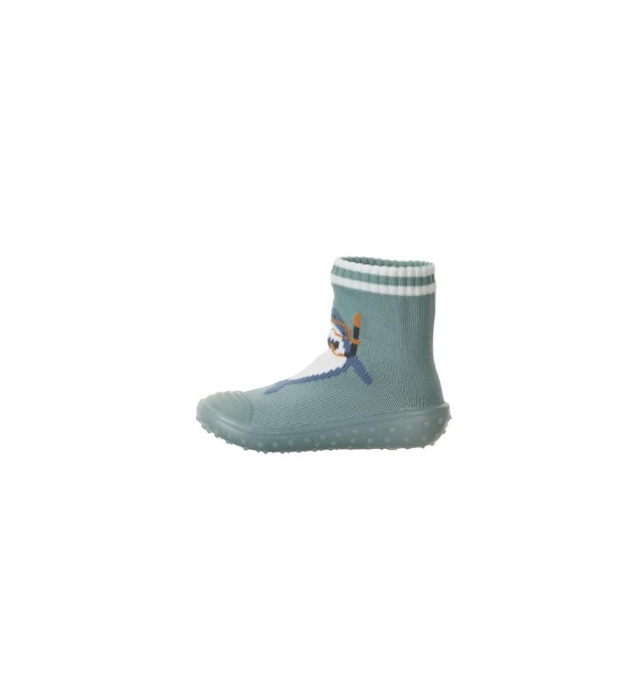 STERNTALER - Antirutsch-Socken Adventure Hai Dunkelgrün Gr. 25/26