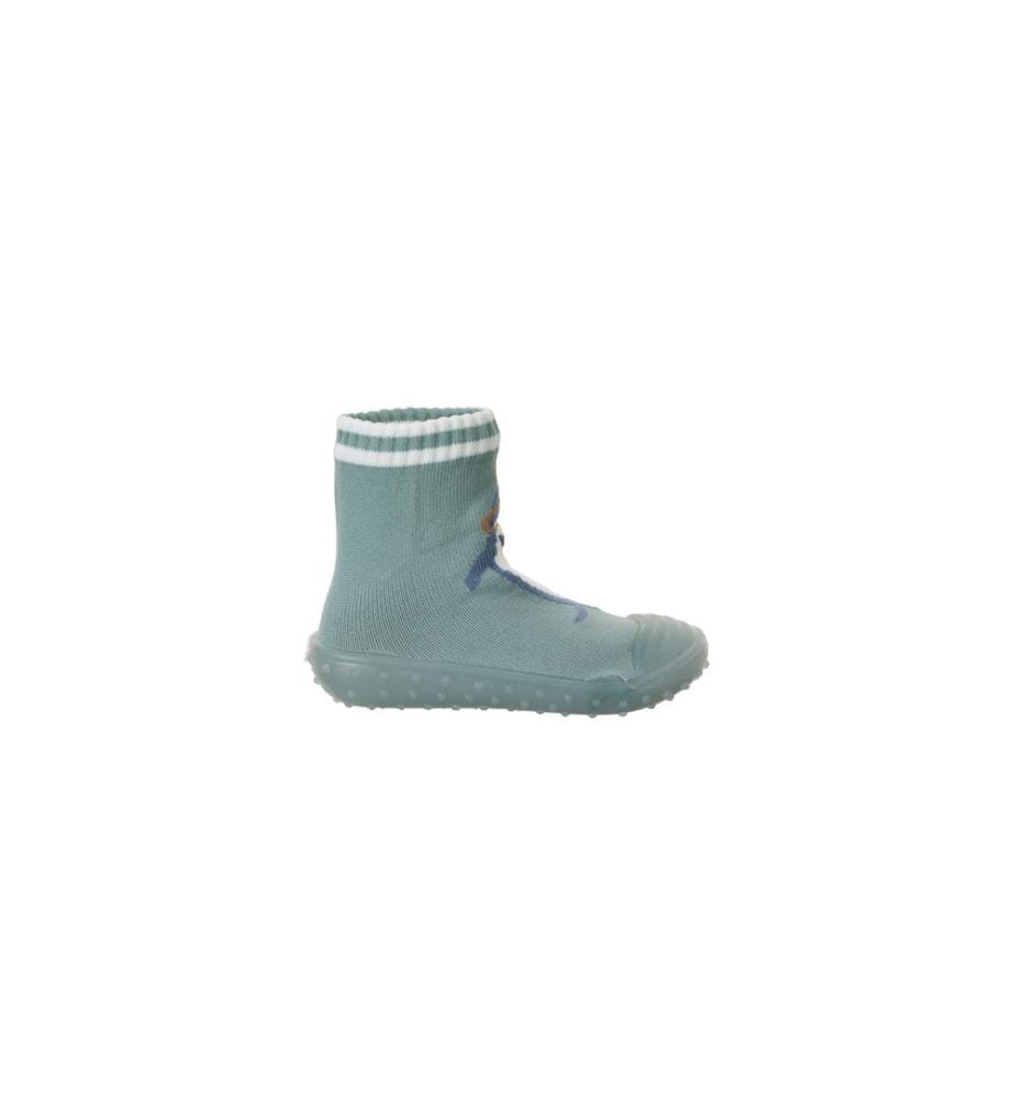 STERNTALER - Antirutsch-Socken Adventure Hai Dunkelgrün Gr. 25/26