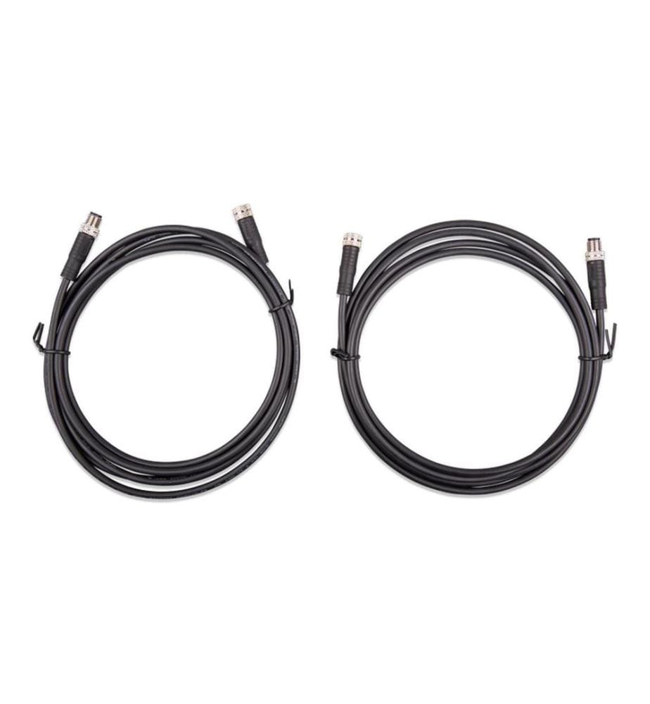 VICTRON - Câble de prolongation Connecteur rond M8, 5 m, 2 pièces