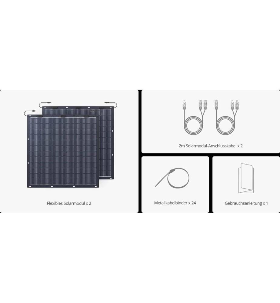 Zendure - Solarpanel Flexibel 2 x 210W