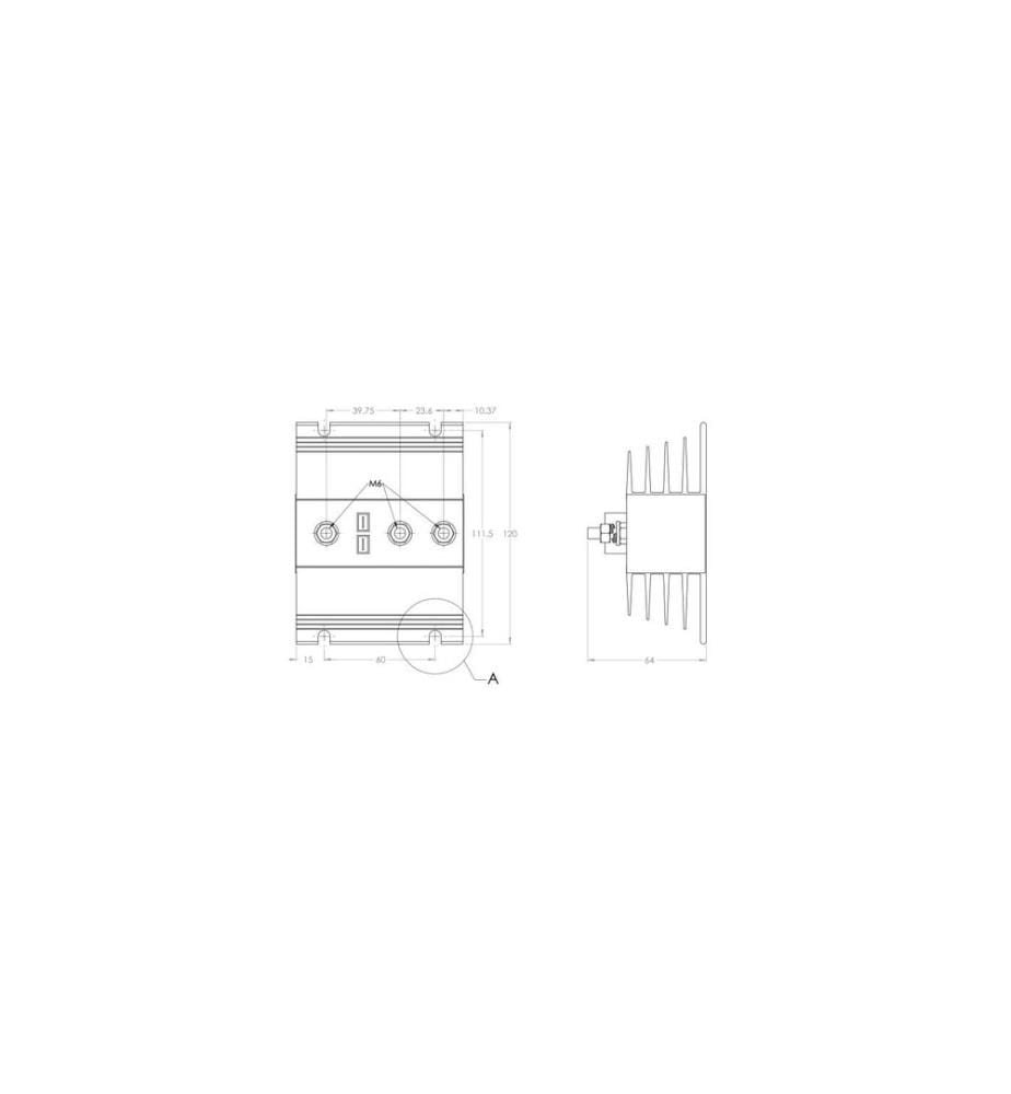 Victron Energy Argodiode 80-2AC 2 Batterien