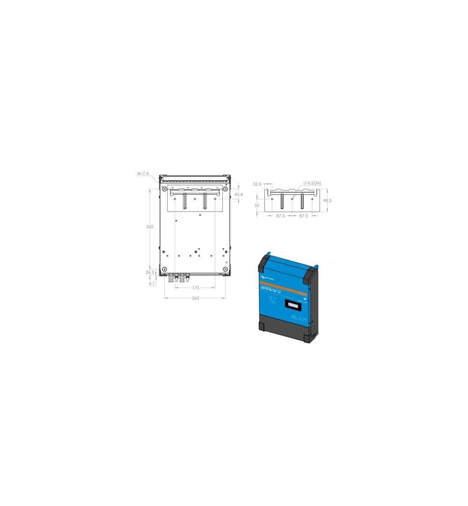 Régulateur de charge Victron Laderegler Energy SmartSolar RS 48 V 450/100
