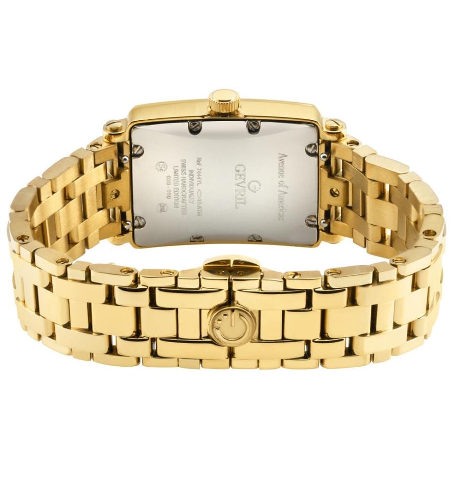 Avenue of Americas Mini Diamond Quartz Watch - 25 x 32 mm