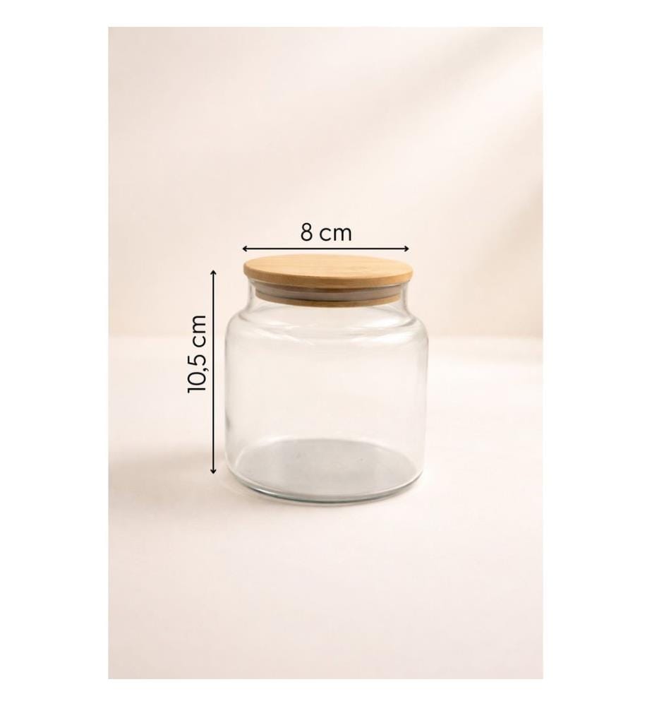 Lot de 12 bocaux - Transparent