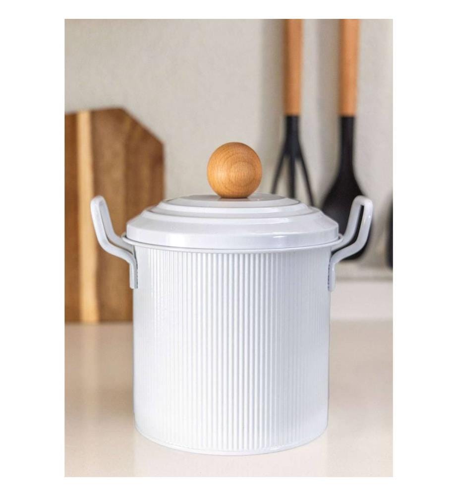 Storage Box, White, 100% GALVANIZE