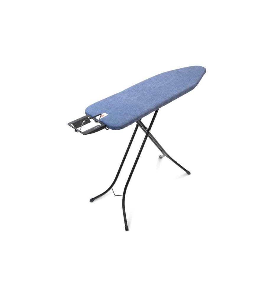 BRABANTIA - Bügeltisch mit Dampfbügeleisenablage Blue Denim