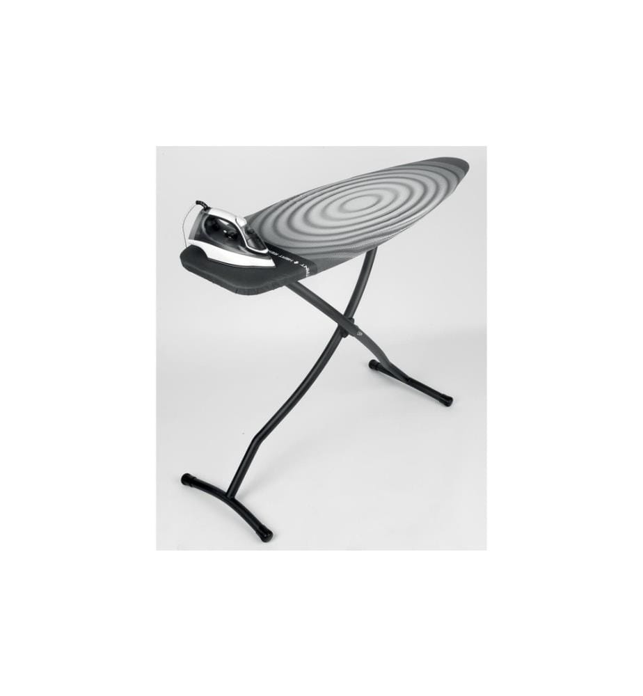 BRABANTIA - Bügeltisch mit hitzebeständiger Parkzone, Titan Oval
