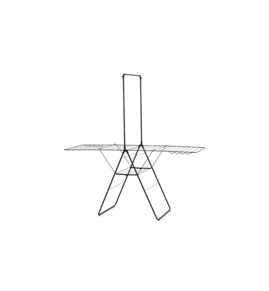 BRABANTIA - Standtrockner HangOn mit Stange 25 m, Schwarz