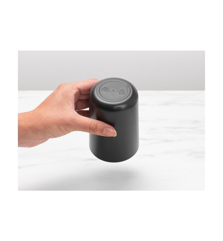 BRABANTIA - Zahnputzbecher ReNew Schwarz