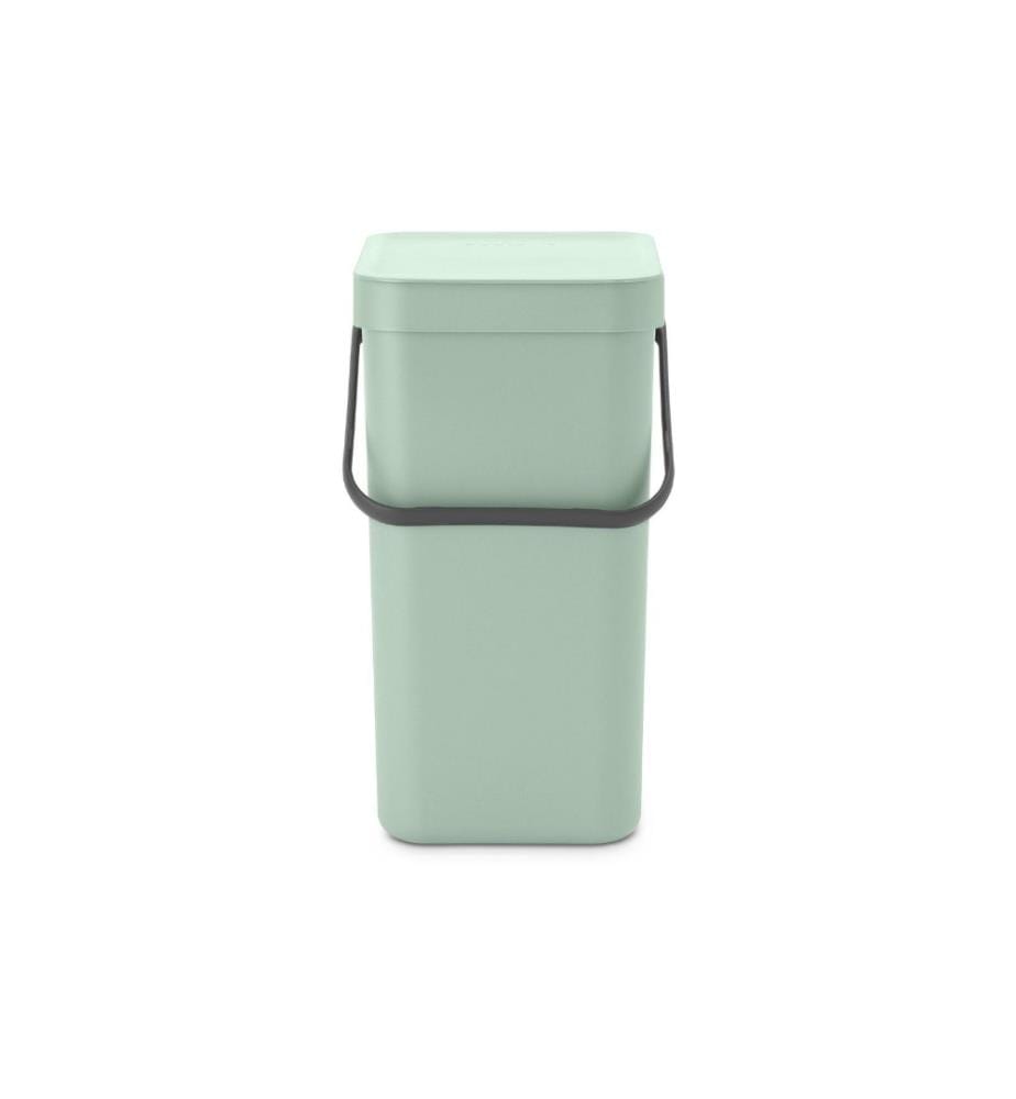BRABANTIA - Recyclingbehälter Sort & Go 12 l, Hellgrün