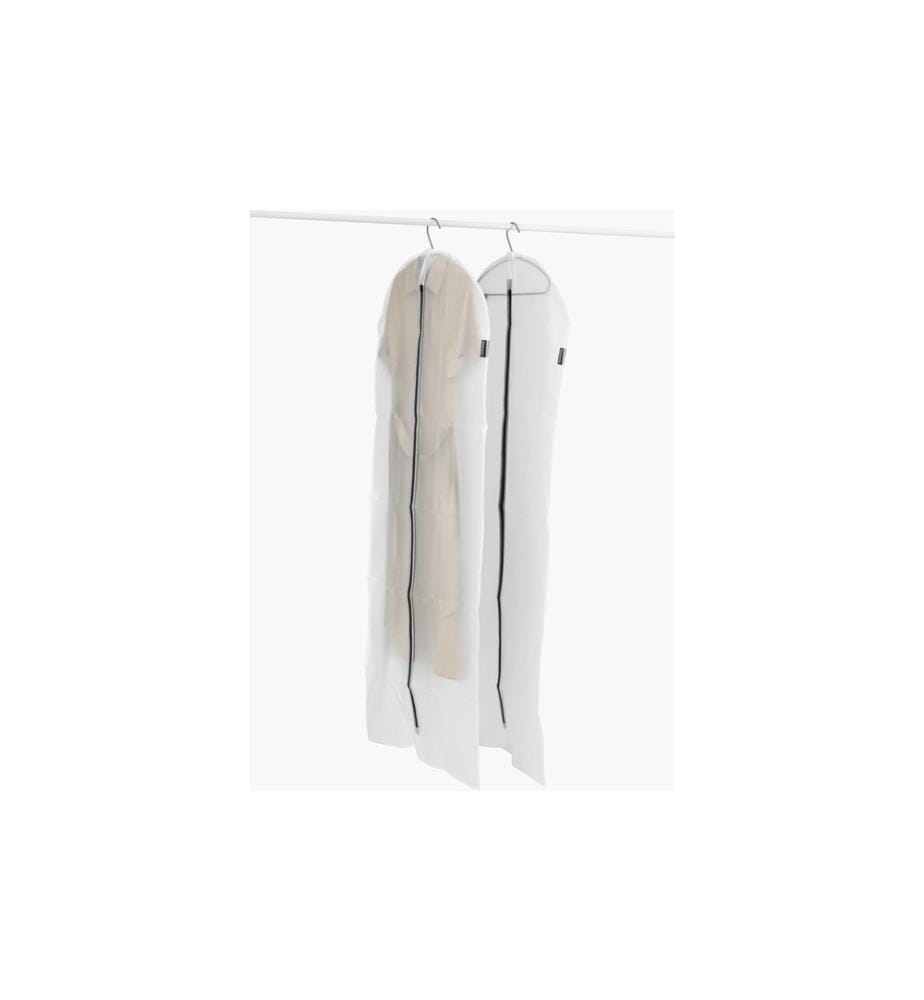 BRABANTIA - Kleiderschutzhülle XL 60 cm x 150 cm, 2 Stück