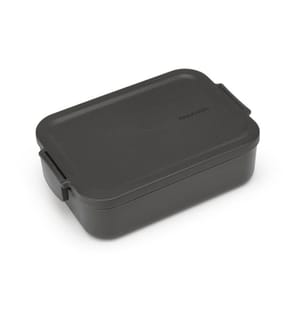 BRABANTIA - Boîte casse-croûte Make & Take 1.1 l, Gris foncé