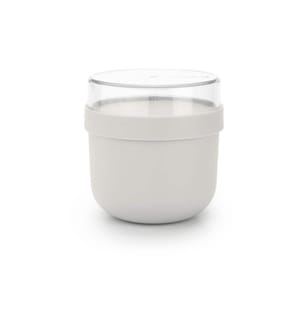 BRABANTIA - Contenant pour le yaourt Make & Take 500 ml, Gris clair