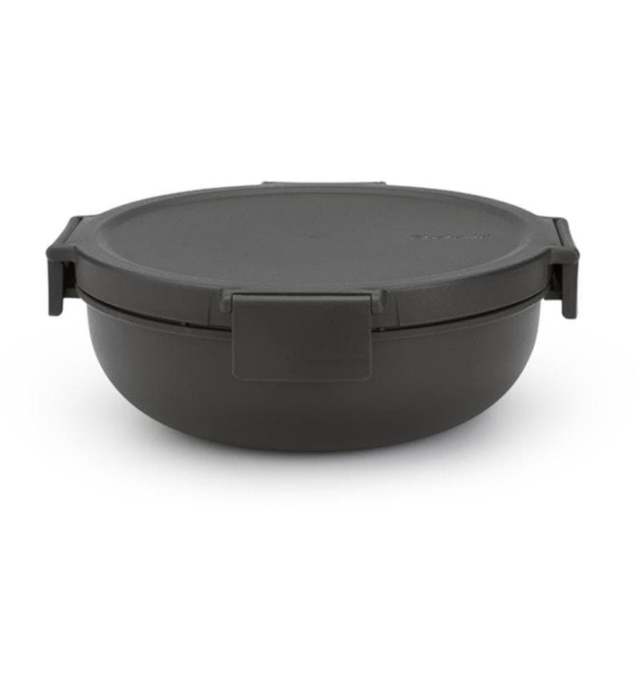 BRABANTIA - Salatbehälter Make & Take Dunkelgrau