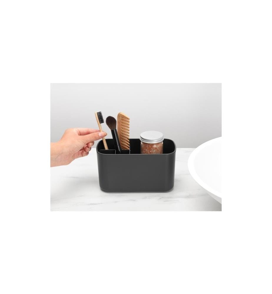 BRABANTIA - Bad-Utensilienhalter ReNew Dunkelgrau