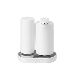 BRABANTIA - Seifenspender-Set Sink Style 400 ml, Weiss