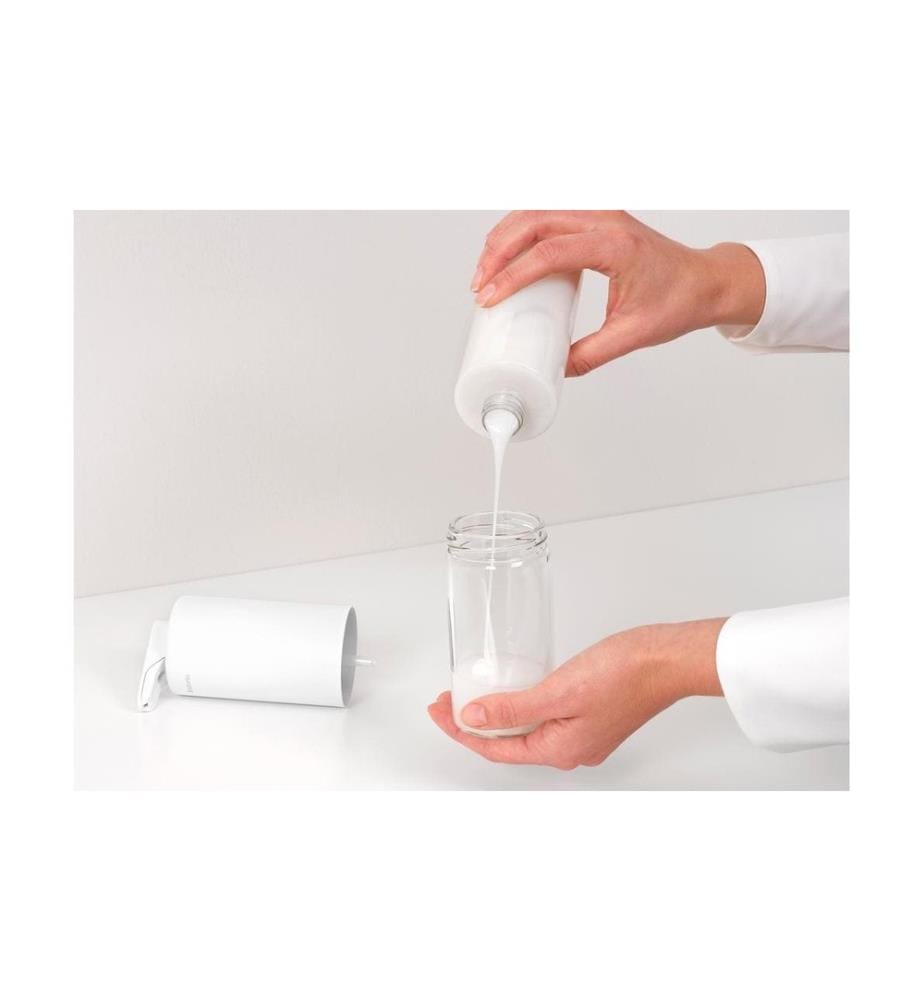 BRABANTIA - Distributeur de savon Sink Style 200 ml, Blanc