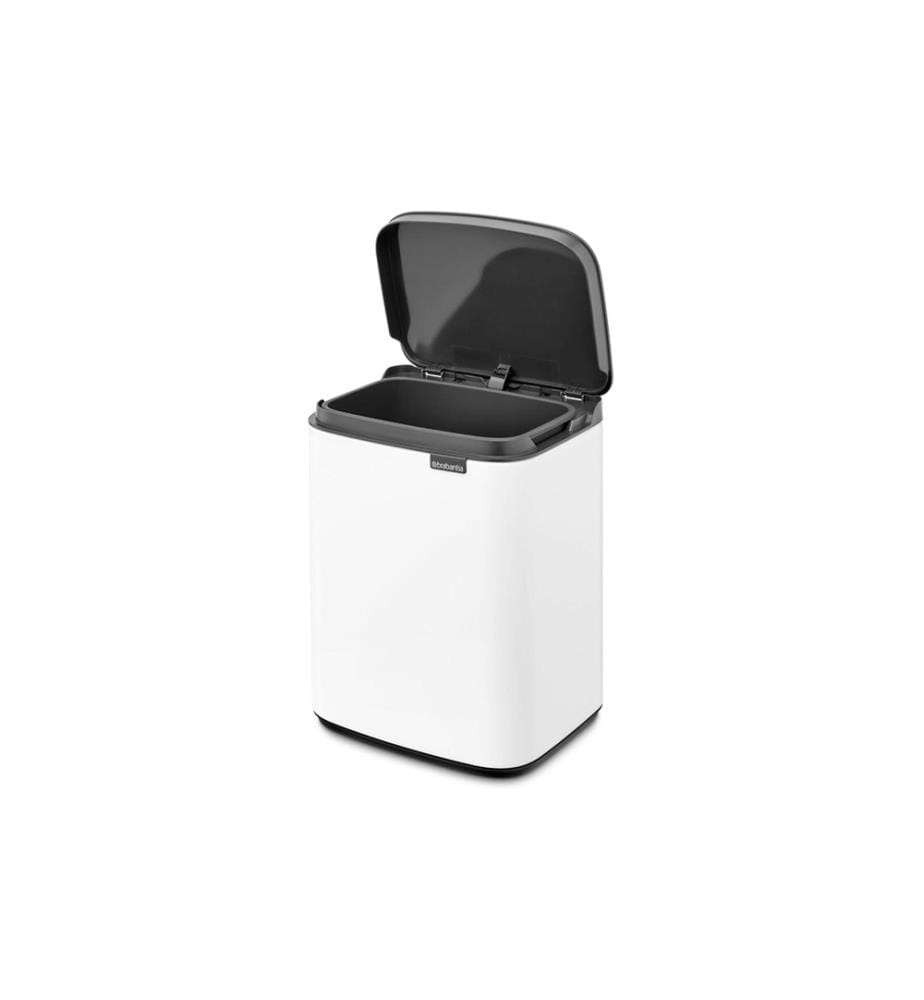 BRABANTIA - Kosmetikeimer Bo Waste Bin 4 l, Weiss
