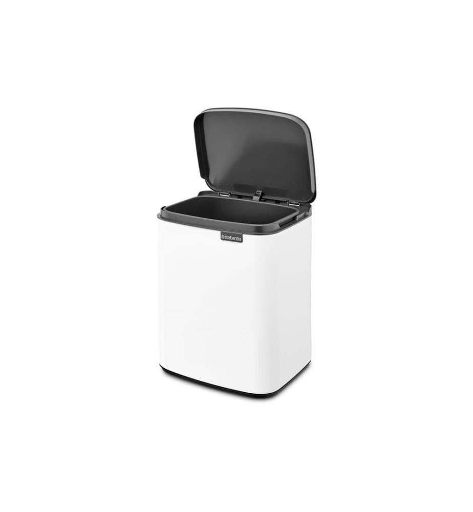 BRABANTIA - Kosmetikeimer Bo Waste Bin 7 l, Weiss