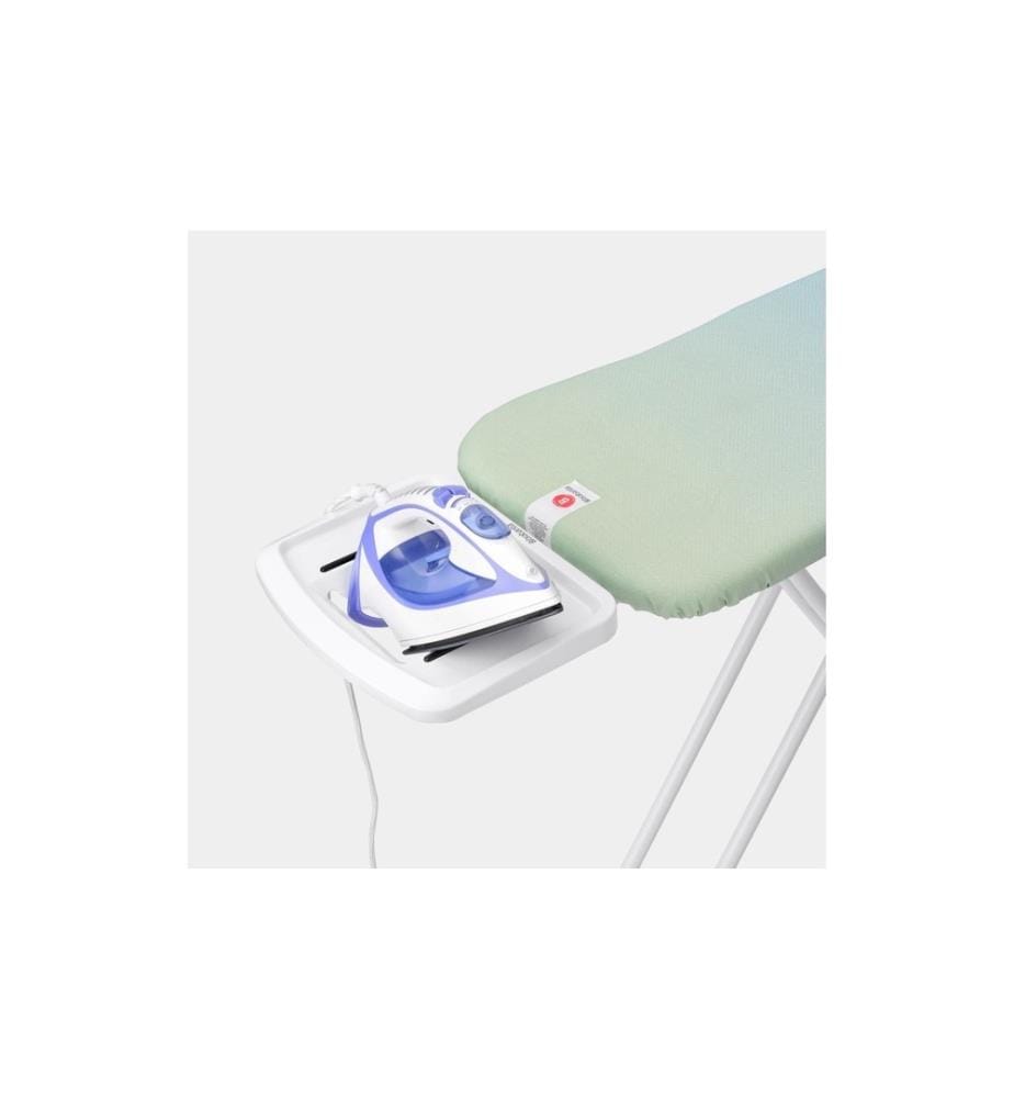 BRABANTIA - Bügeltisch mit Dampfbügeleisenablage Soothing Sea 124 cm