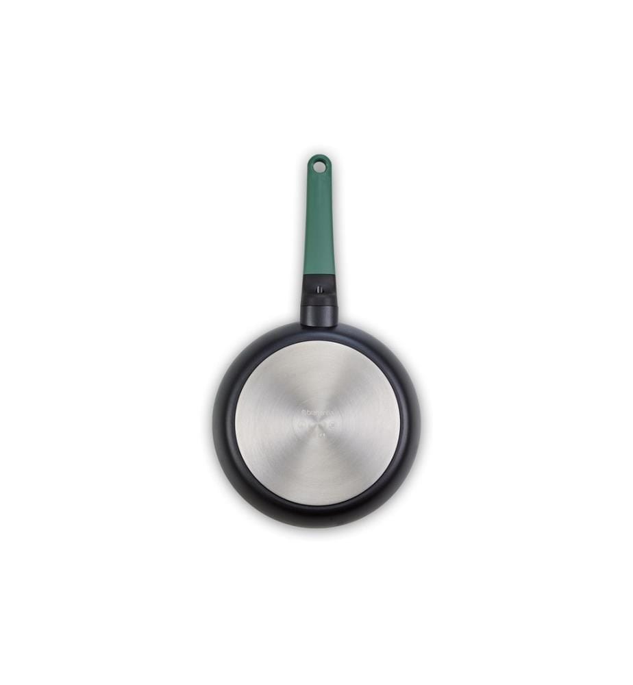 BRABANTIA - Bratpfanne Tasty+ 24 cm, Schwarz/Fir Green