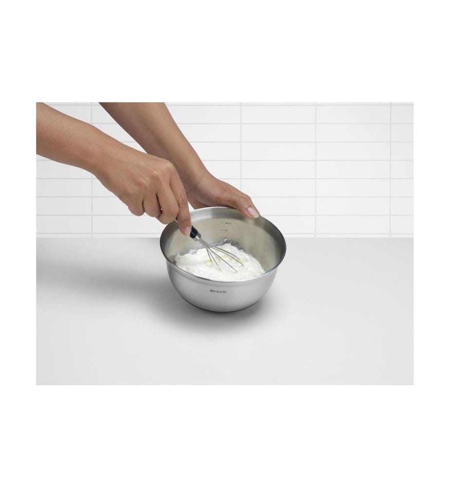 BRABANTIA - Rührschüssel 1 l, Silber