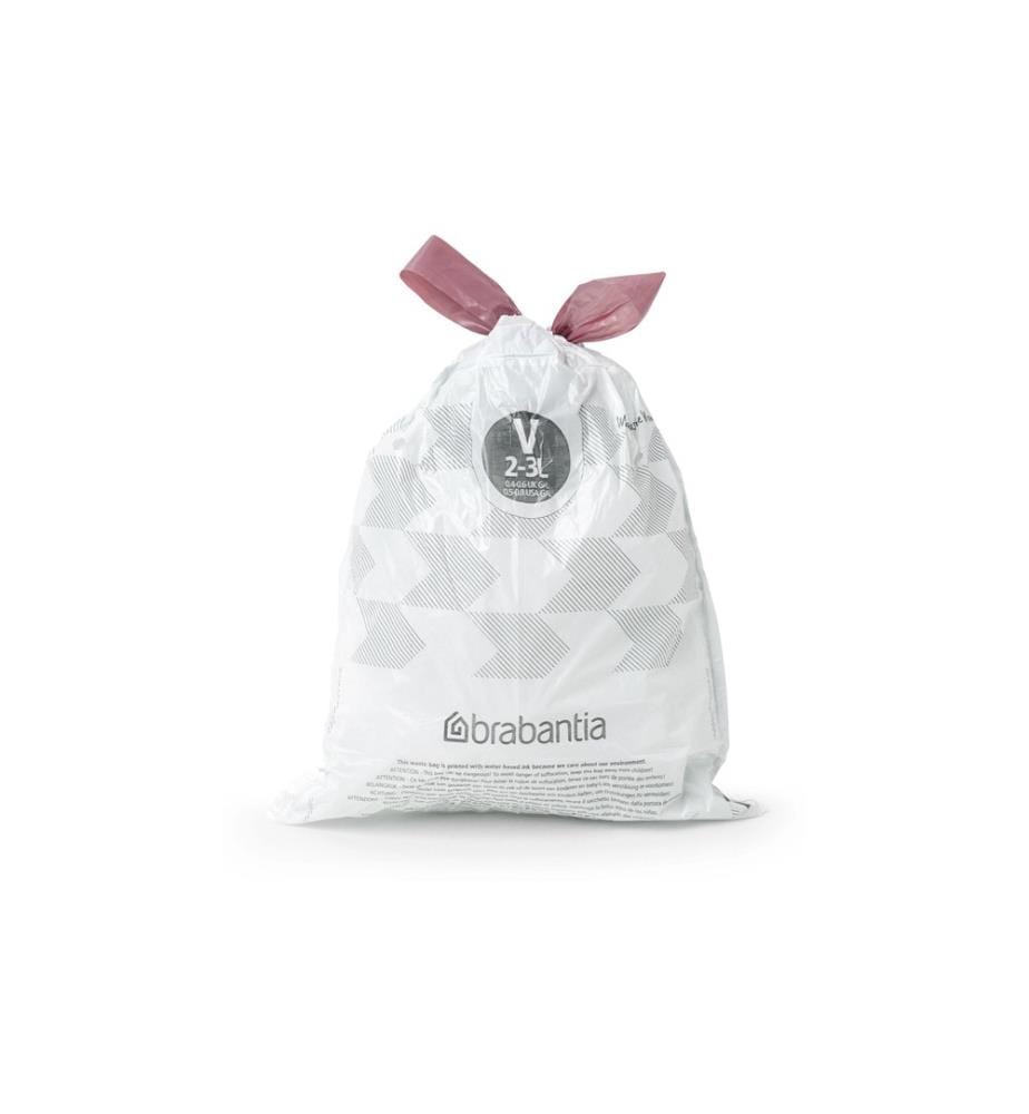 BRABANTIA - Kehrichtsack PerfectFit V 2-3 l, 40 Stück