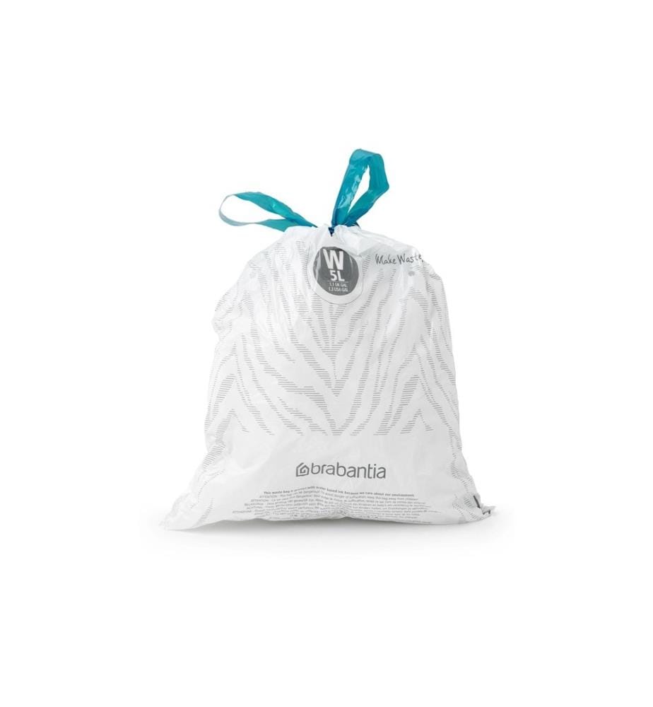 BRABANTIA - Kehrichtsack PerfectFit W 5 l, 40 Stück