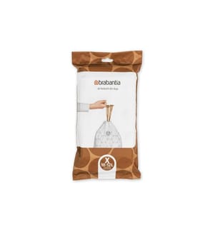 BRABANTIA - Kehrichtsack PerfectFit X 10-12 l, 40 Stück