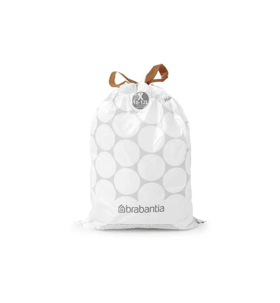 BRABANTIA - Kehrichtsack PerfectFit X 10-12 l, 40 Stück