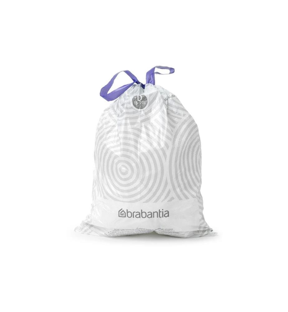 BRABANTIA - Kehrichtsack PerfectFit D 15-20 l, 40 Stück