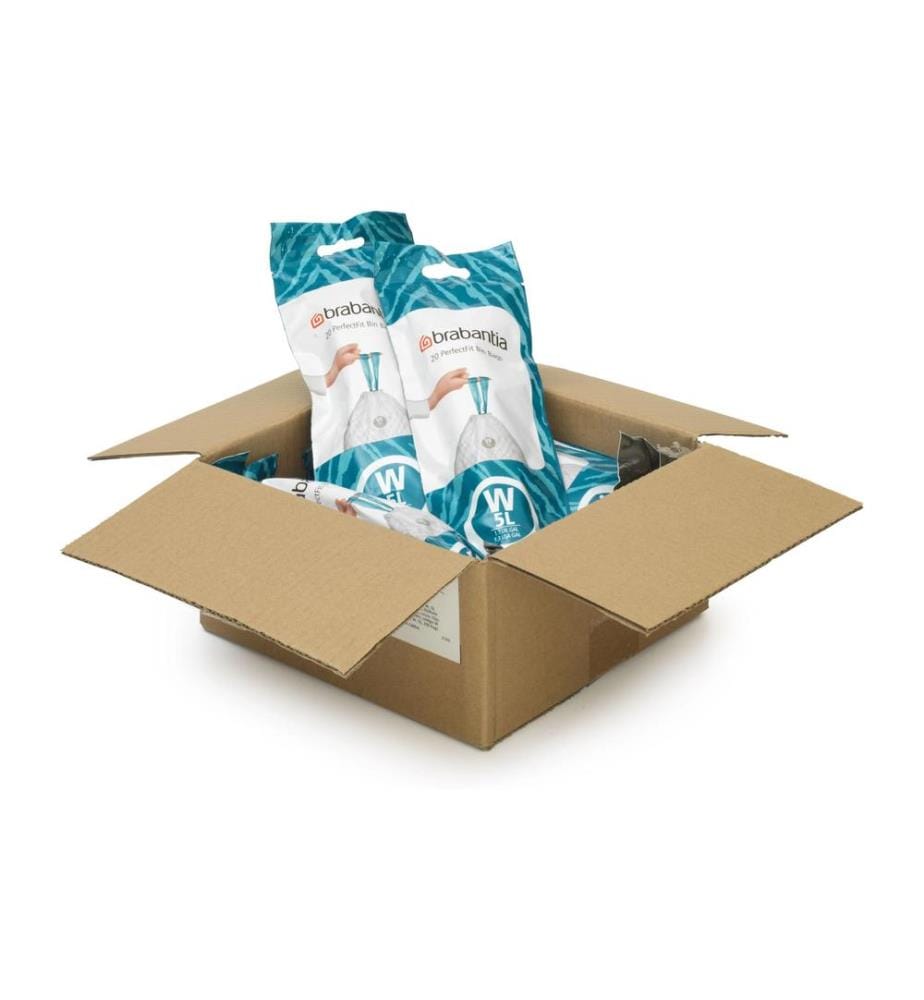 BRABANTIA - Kehrichtsack PerfectFit W 5 l, 200 Stück