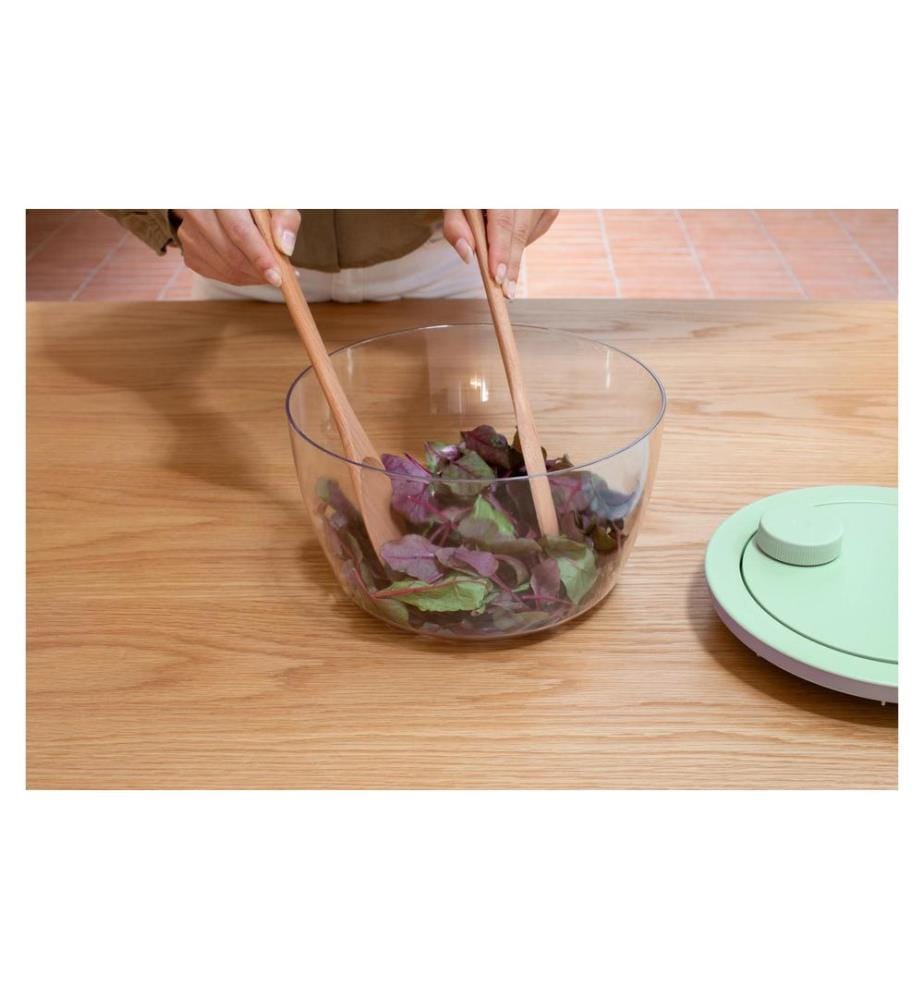 BRABANTIA - Essoreuse à salade Tasty+ 25 cm, Vert/Transparent