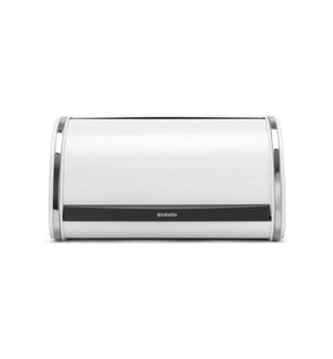 BRABANTIA - Boîte à pain à roulettes Single Blanc